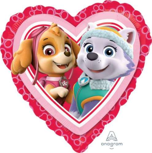 Paw Patrol Girls Foil Balloon - Click Image to Close